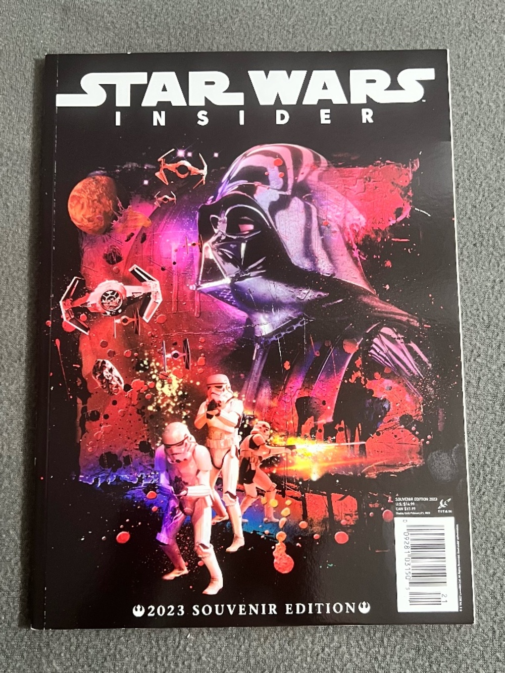 Star Wars Insider 2023 Souvenir Edition Darth Vader Cover Titan Magazine